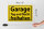 Blechschild Hinweis 30x20cm Garage Tag und Nacht freihalten
