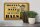 Blechschild Alkohol 30x20cm Hopfen und Malz ab in den Hals