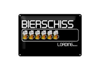 Blechschild Alkohol 30x20cm Bierschiss Loading 6...