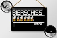 Blechschild Alkohol 30x20cm Bierschiss Loading 6...