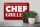 Blechschild Spruch 30x20cm Chef Griller rotes