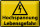 Blechschild Warnschild 30x20cm Hochspannung Lebensgefahr