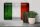 Blechschild Flagge 30x20cm Italien Fahne
