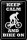 Blechschild Spruch 20x30cm Keep Calm and Bike on