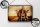 Blechschild Motorrad 30x20cm Mann Man Sonnenuntergang