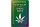 Blechschild Spruch 20x30cm keep calm and smoke weed