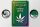 Blechschild Spruch 20x30cm keep calm and smoke weed