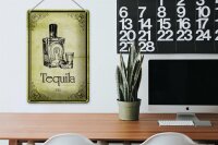 Blechschild Alkohol 20x30cm 1911 Tequila Wanddeko