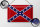 Blechschild Flagge 30x20cm Konföderierte Staaten Amerika