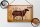 Blechschild Lamm 30x20cm Lamb cuts Organic Metzgerei