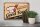 Blechschild Retro 30x20cm Cold drinks and warm meal
