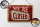 Blechschild Retro 30x20cm We´re closed