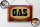 Blechschild Hinweis 30x20cm GAS open 24 hours