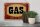 Blechschild Hinweis 30x20cm GAS open 24 hours