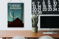 Blechschild Ramadan 20x30cm Kareem Schild