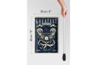 Blechschild Pinup 20x30cm greatest adventure