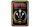 Blechschild Hinweis 12x18cm Dart Club schwarzes