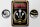 Blechschild Hinweis 12x18cm Dart Club schwarzes