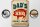 Blechschild Retro 20x30cm dad`s world famous BBQ grillin