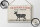 Blechschild Reh 30x20cm cuts of Venison Metzgerei