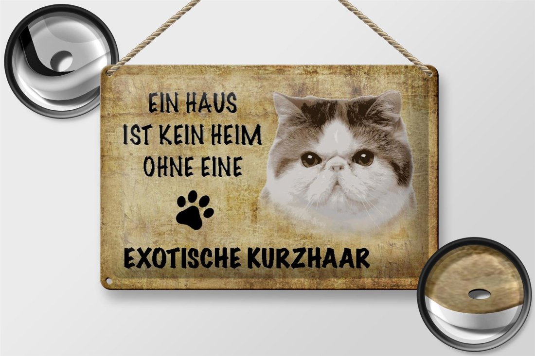 Vintage Blechschild ‚Deutscher Kurzhaar‘ – Aluminium, 20x30 Cm, Wetterfest, Mit 4 Aufhängebohrungen