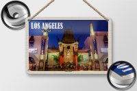 Blechschild Reise 18x12cm Los Angeles USA Chinese Theatre Deo Schild