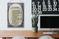 Blechschild Alkohol 20x30cm Bier besser als Frauen Schild