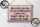 Blechschild Spruch 30x20cm Problemzone ist der Kopf Retro