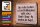 Blechschild Spruch 30x20cm Problemzone ist der Kopf Retro