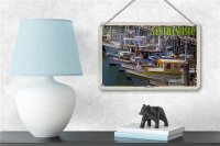 Blechschild Reise 18x12cm San Francisco Fishermans Wharf Schild