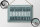 Blechschild Spruch 30x20cm traue keinem Ort kein Unkraut