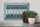 Blechschild Spruch 30x20cm traue keinem Ort kein Unkraut