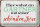 Blechschild Spruch 30x20cm hier Gärtner mit schönster Rose