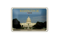 Blechschild Reise 18x12cm Washington DC USA United States...