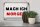 Blechschild Spruch 30x20cm mache ich morgen Retro