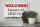 Blechschild Spruch 30x20cm Welcome viele Freunde Haus