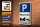 Blechschild Parken 20x30cm Parkplatzschild P reserviert