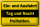 Blechschild Hinweis 30x20cm Ausfahrt Tag Nacht freihalten