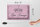 Blechschild Hinweis 30x20cm Pipi Lounge Toilette Krone rosa