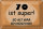 Blechschild Spruch 30x20cm 70 ist super so alt ich noch nie