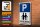 Blechschild Parken 20x30cm Parkplatz Senioren