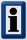 Blechschild Hinweis 20x30cm Information Touristinformation