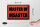 Blechschild Spruch 30x20cm Master of Disaster Schild