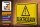 Blechschild Hinweis 30x20cm Elektrozaun Warnschild Vorsicht