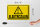 Blechschild Hinweis 30x20cm Elektrozaun Warnschild Vorsicht