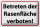Blechschild Hinweis 30x20cm Betreten Rasenfläche verboten