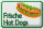 Blechschild Hinweis 30x20cm frische Hot Dogs Restaurant