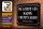 Blechschild Spruch 30x20cm we accept all major credit cards