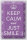 Blechschild Spruch 20x30cm Keep Calm and just smile:)