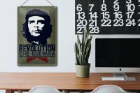 Blechschild Retro 20x30cm Revolution Che Guevara Kuba